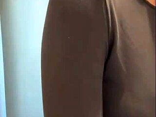 Stepmother Caresses Milky Tits