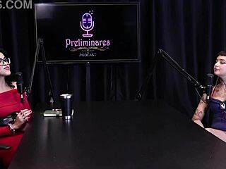 i cant wait to see the best moments of annie clementine in preliminares podcast with bia hot part 2 on sheer red