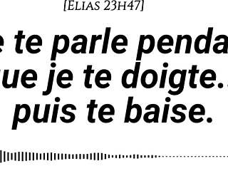 Audio instructions for women with voice and teasing