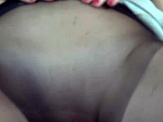 Azgın Olgun Naylon Çorap Ayakla ve Ağızla POV'dan