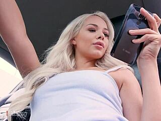 Black Dude Tricks Elsa Jean Into Fucking!