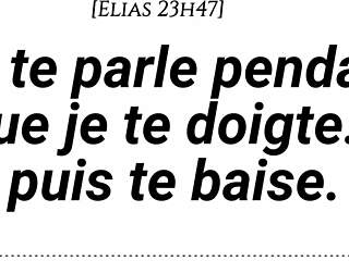 Audio instructions for women with voice and teasing