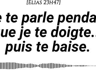 Audio instructions for women with voice and teasing