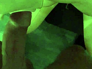 Deepthroat blowjob on blow up doll