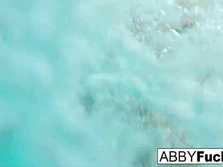 Behind the scenes underwater fun with abigail mac & romi