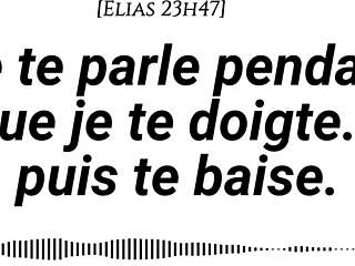Audio instructions for women with voice and teasing