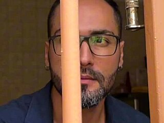 old cuckold watches wife blowjob with humiliation