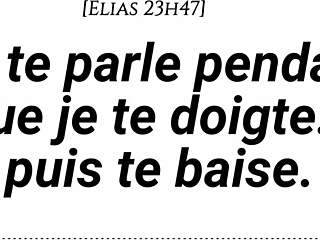 Audio instructions for women with voice and teasing