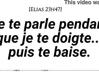 Audio instructions for women with voice and teasing