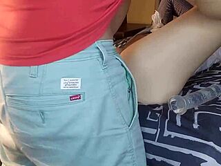 dildo fucking my 18 year old stepdaughter, wife at spa