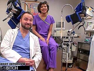 jackie banes gets caught and face-fucked hard! 😱