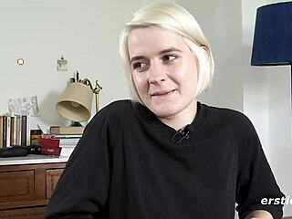 luisa experiences a drenching squirting orgasm close up