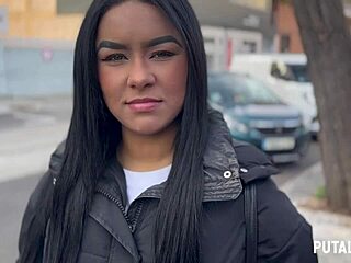 ambar bunny gets creampie after missionary with wet pussy