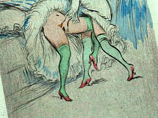 vintage erotic art collection chat