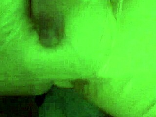 Deepthroat blowjob on blow up doll