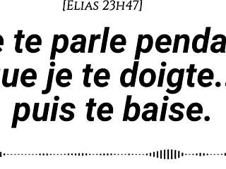 Audio instructions for women with voice and teasing