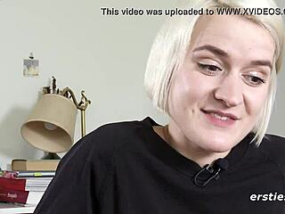 luisa experiences a drenching squirting orgasm close up