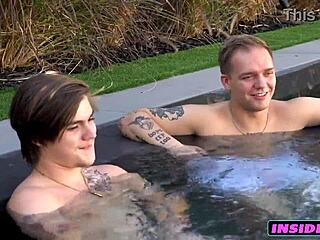 Poolside afternoon with stepbrothers and stepsisters enjoying family time at www insidesis com.