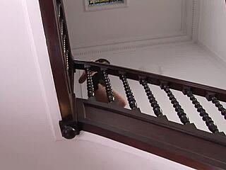 Soledad engages in solo masturbation