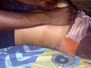 Massaging girlfriend's big boobs!