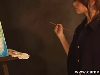 PAINTING the PERFECT PUSSY with my CUM!