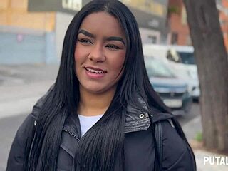 ambar bunny gets creampie after missionary with wet pussy