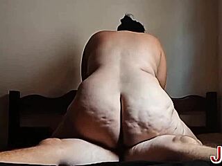 Tattooed Milf Brunette Riding The Bull In Homemade Femdom Session?