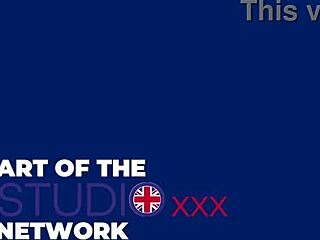 beautiful british teen cosplays as student edged by teacher with wand close up