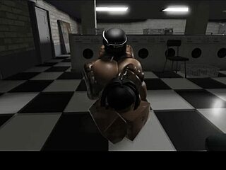 fine ass ebony queen at laundromat