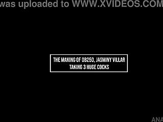 Jasminy Villar in DP Anal BTS