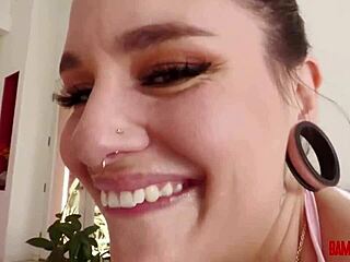 Naughty luna lovely takes intense anal and deepthroat