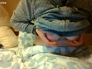 She flashed her big tits in the park, surprising everyone