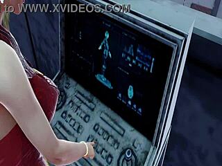 tifa suffers ocelots machine in bdsm scene