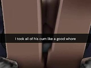 college slut cheatin on her boyfrend with tinder date