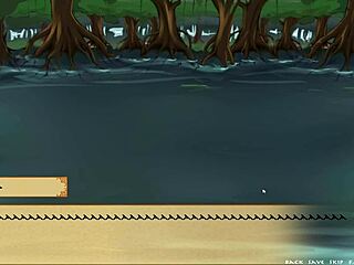 Trénink čtyř elementů, otrocká cesta část 22 s BDSM hentai anime parodií