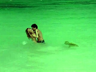 Kelly Brook Nude on Beach in Survival Island Movie