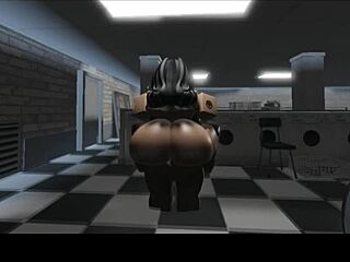 fine ass ebony queen at laundromat