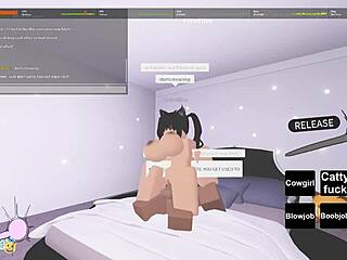 A compilation of two Roblox porn scenes with little ones
