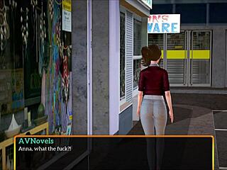 brunette with big tits and ass in family