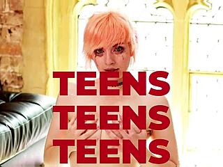 18 Year Old Blonde Ellie Shou Gets Railed And Swallows Cum!