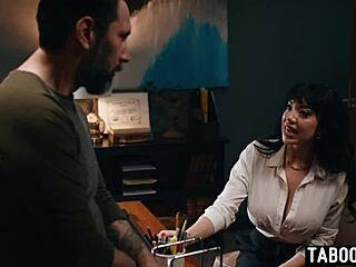 Latina milf seduces director