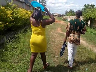 Street boy LURES orange seller INSIDE uncompleted building AND FUCKS her TILL he CUMS