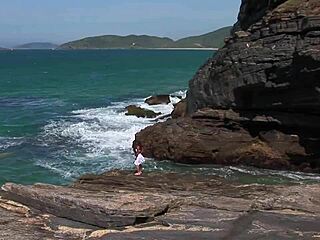 Jade Sin In 3Some With Monster Cock, Brunette Group Sex, Big Black Cock Action