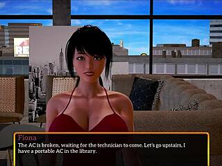 brunette with big tits and ass in family