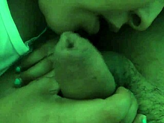 Sucking Cock in Doggystyle Position