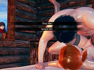 Début du prologue de Let's Play The Chosen Acolyte avec scènes intimes torrides