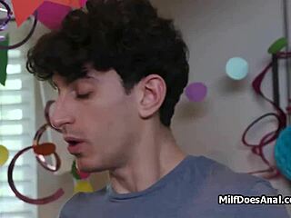 Anal Gangbang For Slutty Latina MILFs Birthday