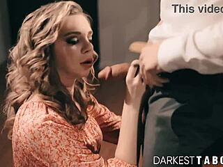 sinful babe bent over fucking her boss