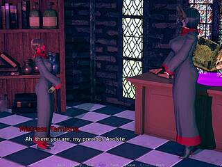 开始《让我们玩选定的侍僧》的序言，有一些亲密场景