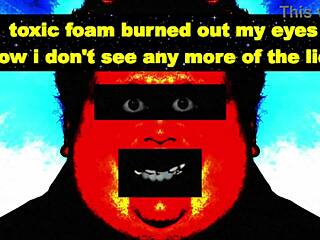 toxic foam by randy prozac unleashes cumshot facial frenzy